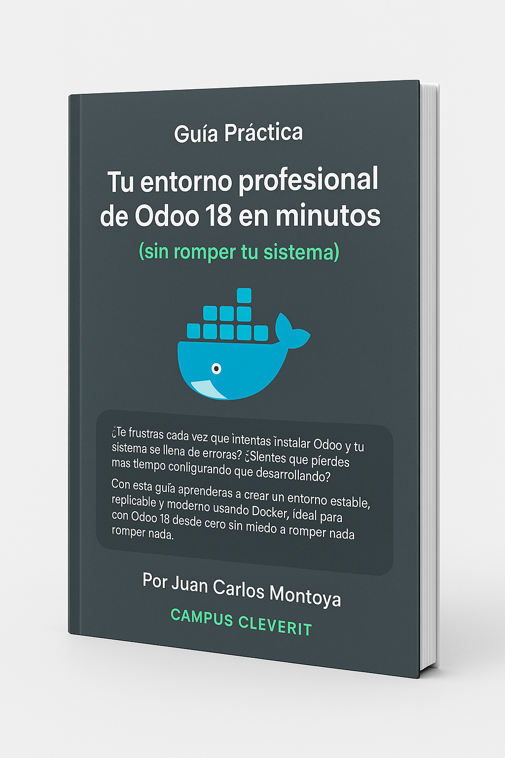 Guía Docker Odoo - Mockup PDF