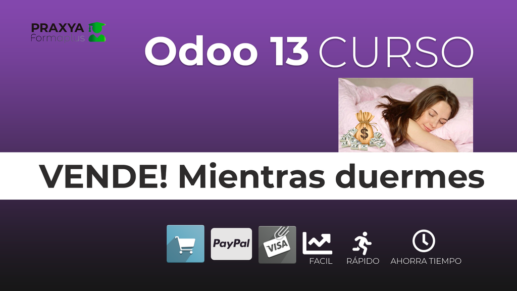 Vende con Odoo mientras duermes